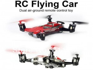 2-in-1 8 Channel 2.4GHz 6 Axis RC Flying Car Quadcopter RTF