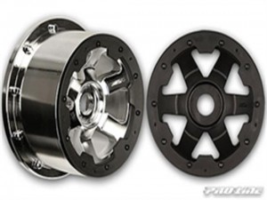 Front CNC Aluminium Rims For Baja 1:5