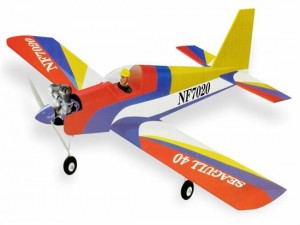 Seagull Nitro Powered Engine Balsa 40 LOW WING SPORT (VALUE)