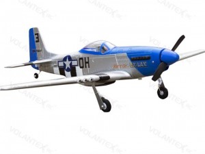 Mustang P51D 750mm Warbird (768-1A) RTF