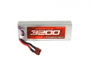 7.4V 3200mAh 20C LiPo Battery