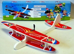 DIY Hand Throw Flying USB Electric Power Motor Glider Planes Foam Aeroplane 