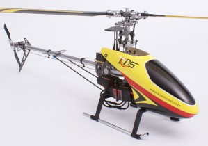 KDS 450 Quiet 6CH RC Helicopter RTF 2.4GHz w/ Aluminium Case